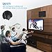 [Latest 2019] Amplified HD Digital TV Antenna Long 50 – 120 Miles Range – Support Indoor 1080P 4K Digital Antenna Detachable Amplifier Signal Booster ANCROWN 18 FT High Performance Coaxial Cable