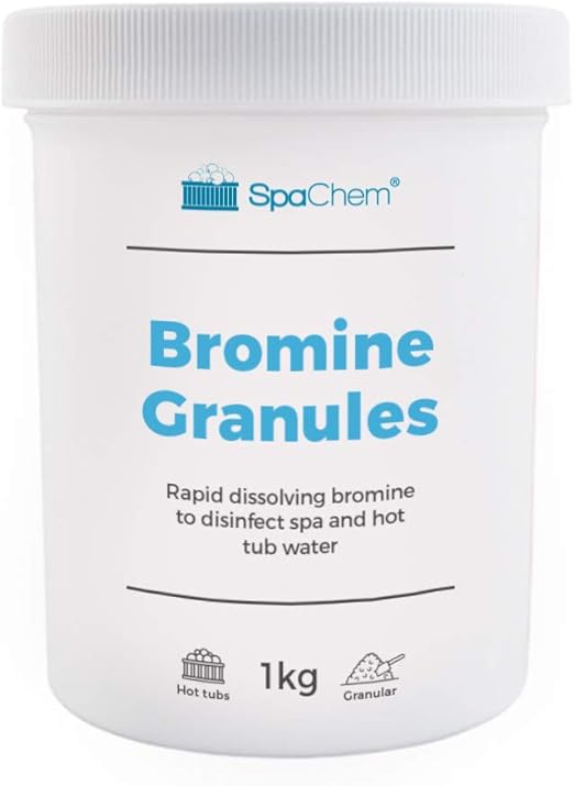 SpaChem Spa Bromine Granules 1kg, primary sanitizer for your hot tub