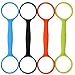 AOQING Water Bottle Carrier Grip for Running Walking Hiking, Bike, Gym, Jogging and Other Outdoor Activities, Bottle Band Fit Most Sports or Plastic Bottles. (Middle Size)(Pack of 4)