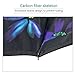 Elover 32in X 8 Panels Double Layer Inverted Umbrella, C - Beauty Flower