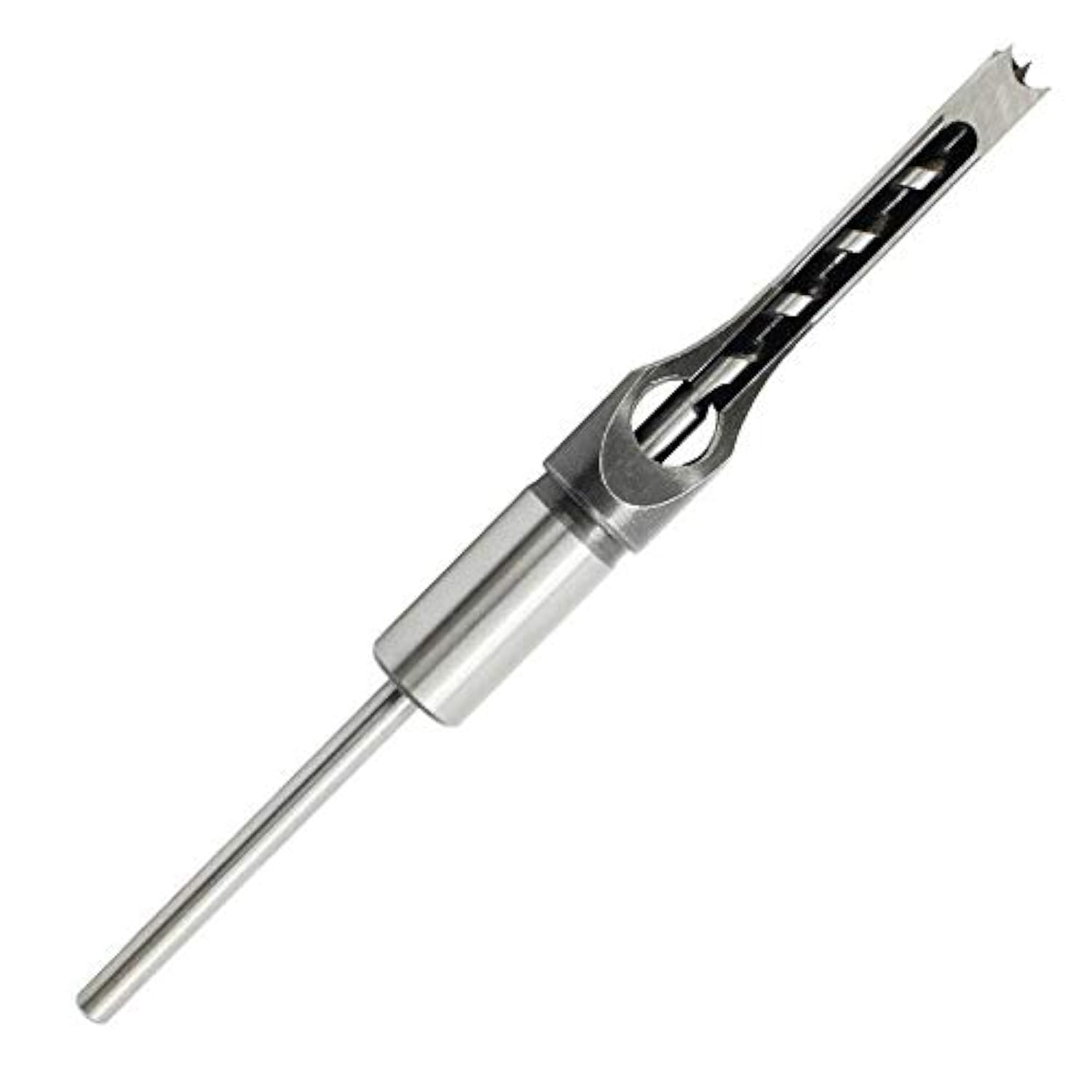 Vogueing Tool Square Hole Opener, Square Hole Drill Bit Mortise Chisel Hole Saw Drill Bit(Square Hole Opener 3/8"(9.5mm))