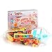 75Pcs Birthday Cake Pretend Play Food Toy Set, YIFAN Plastic Kitchen Cutting Toy for Kids Girls - Blue