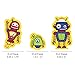 Big Dot of Happiness Robots Paper Straw Decor - Baby Shower or Birthday Party Striped Decorative Straws - Set of 24