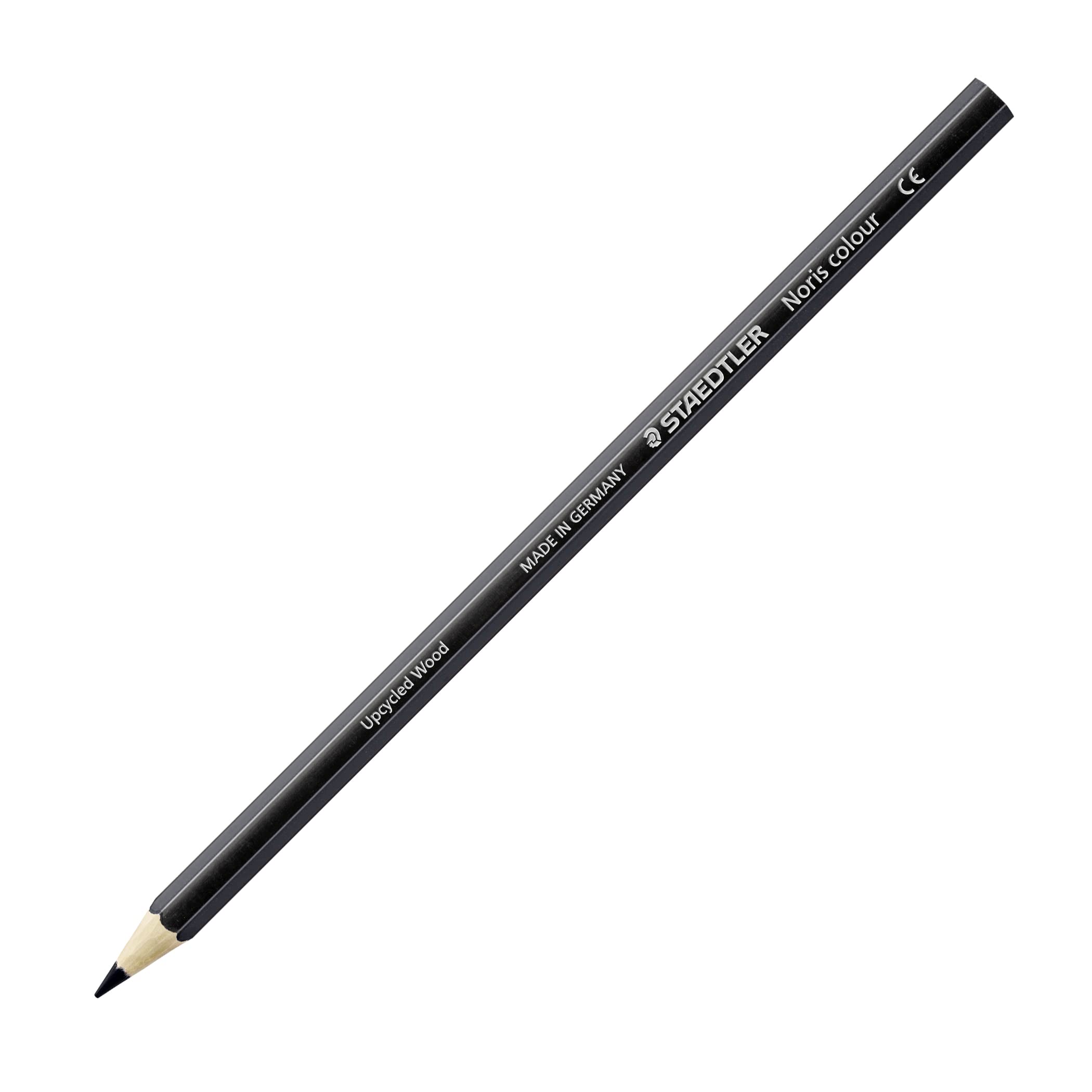 STAEDTLER 185-9 Noris Colour Colouring Pencils - Black (Box of 12)
