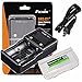 EdisonBright Fenix are-C1+ Plus Universal Smart Digital Display Battery Charger Battery Carry case