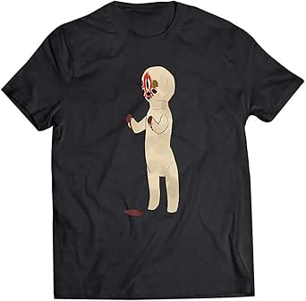 SCP 173 Peanut Containment Breach Scary Fashion Graphic Shirt for Women - Funny Tee Boys Unisex T-Shirt