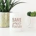 Andaz Press Same Penis Forever Cup, Same Dick Forever Coffee Mug, Cool Bridal Shower Gifts For Bride Unique Bachelorette Party Gag Gift, Rose Gold Faux Glitter 1-pack, 11 oz