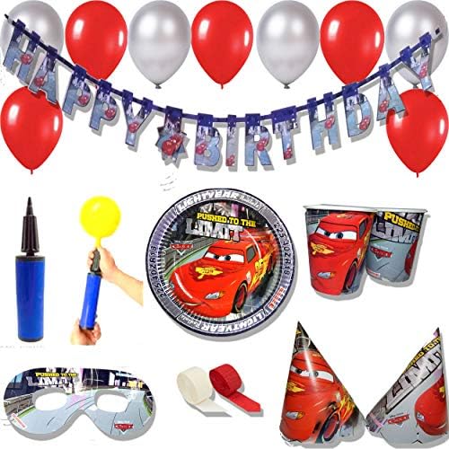ThemeHousePartyv Disney Pixar Car Super Saver Birthday Party Combo