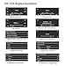 KEiiD CD Player with 4-Way 4x20W Amplifier 4.0 Output,Built-in Bluetooth Receiver USB SD MP3 3.5mm AUX Line-in Remote Control LCD Display, RCA and 3.5mm Headphone Jack Outputthumb 4