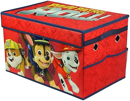 Paw Patrol Boy Kids Toddler Room Collapsible Storage Organizer Bin