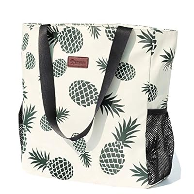 Original Floral Water Resistant Large Tote Bag Shoulder Bag for Gym Beach Travel Daily Bags Upgraded 515DdiRvthL. SS400