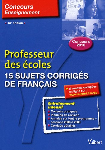 Professeur des écoles