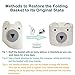 COMEMORY Cotton Rope Storage Basket with Cute Bear Design Foldable Woven Laundry Basket with Large Capacity Decorative Basket Organizer for Toys, Blanket, Towels, Clothes, 16