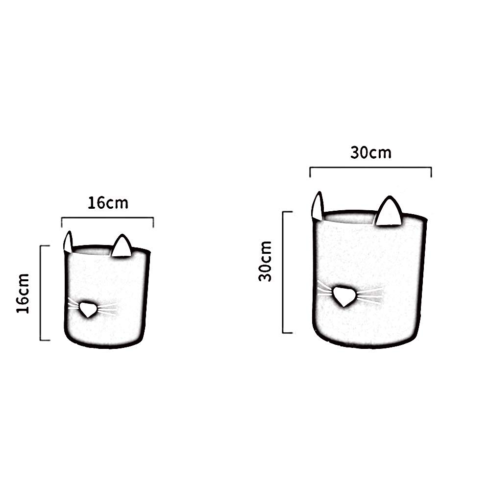 Patrón De Dibujos Animados Cubo De Almacenamiento De Juguetes Hogar De