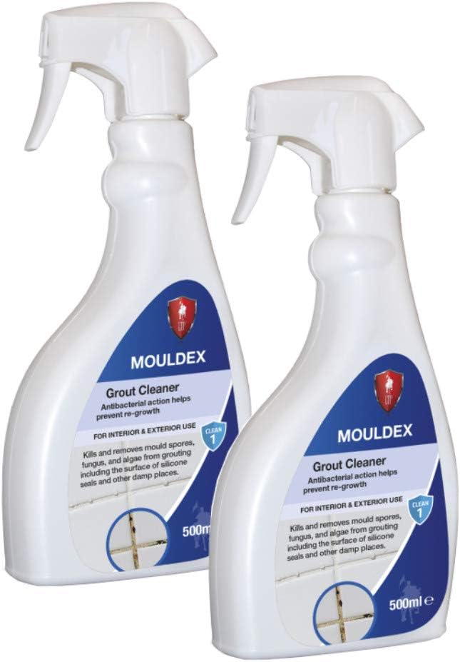 Double Pack: LTP Mouldex 500ml Grout Cleaner & Mould Killer x2