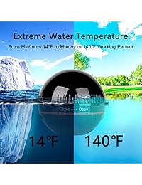 ZACX Sonar Fish Finder, Upgraded Fishing Gear Portable Wireless Bluetooth Fish Finder with iOS & Android Phone APP for Kayak Ice Boat Fishing