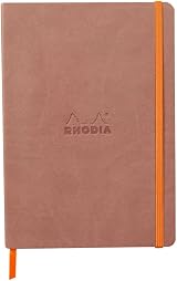 Rhodia Rhodiarama Rosewood A5 Dotted Notebook 160p Ivory Clairefontaine 90 g/m²