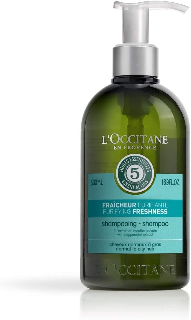 L'Occitane Purifying Freshness Shampoo 500ml Amazon.co.uk Beauty