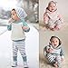 ViWorld Baby Boys Girls Clothes Long Sleeve Hoodie Tops Sweatsuit Long Pants Outfit Pink 0 3Months 60