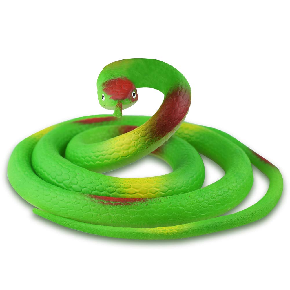 Zubita Snake Toy, Bent Plastic Snakes Toy for Children Kids Super