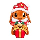 Pokemon Center Original stuffed Eevee Christmas gift box ver. (with Pokemon Center appropriate tag)