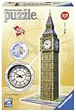 Ravensburger Big Ben 216 Piece 3D Jigsaw Puzzle Includes Real Working Clock for Kids and Adults - Easy Click Technology Means Pieces Fit Together Perfectly