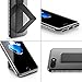 dodocool for iPhone 7 Plus Case with Foldable Kickstand Grip Holder, Crystal Clear Protective Case, Non-slip Shock Absorption Scratch Resistant
