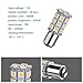 Smautop 10Pcs 12V 1157 Led Bulb BAY15D 7528 2057 2357 27SMD 5050 Warm White 3500K Car RV Turn Signal Backup Reverse Parking LED Light Bulbs - 2 Yr Warranty