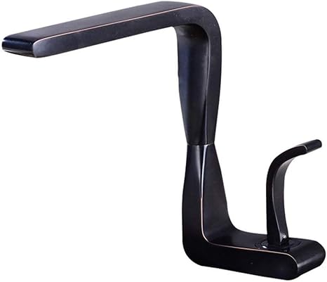 JRUIA Nostalgie Schwarz Küchenarmatur-Spültischarmatur 360°Drehbar