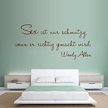 denoda® Sex ist nur schmutzig. - - Wandtattoo Lavendelfarben 216 x 100