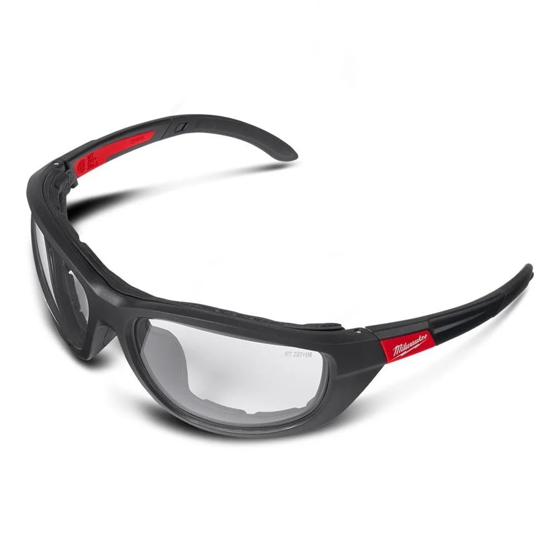 Milwaukee Premium Safety Glasses 4932471885 Clear Lens, multi-coloured, One Size