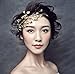 ThyWay Fashion Gold Tone Leaf Headwear Headdress For Women Girls Bridal Wedding