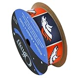 DENVER BRONCOS RIBBON-DENVER BRONCOS HAIRBOW RIBBON, CRAFTING RIBBON, GIFT WRAP RIBBON-7/8