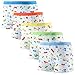 DOURA Boy's Comfortable Cotton Short Boxer Briefs Toddler Underwear 5 Pack (XL 5-8 Year Old)