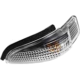 MASO Rear View Mirror Light Assembly Turn Signal Light Rearview 81730-52100 81740-52050 Flashing Light Amber Compatible with Toyota Camry,Corolla,Yaris(Left Side)