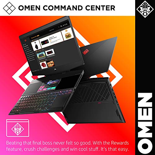 OMEN X 2S by HP 2019 15-inch Gaming Laptop With Secondary Touchscreen Display, Intel i7-9750H, NVIDIA RTX 2070 With Max-Q 8 GB, 16 GB RAM, 512 GB SSD, VR/MR Ready, Windows 10 Home (15-dg0010nr, Black)