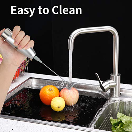 image for Jamal Milk Frother Handheld Battery (Included) Operated Electric Foam 