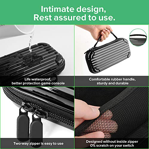 image for Carrying Case for Nintendo Switch and Accessories, Protective Hard She