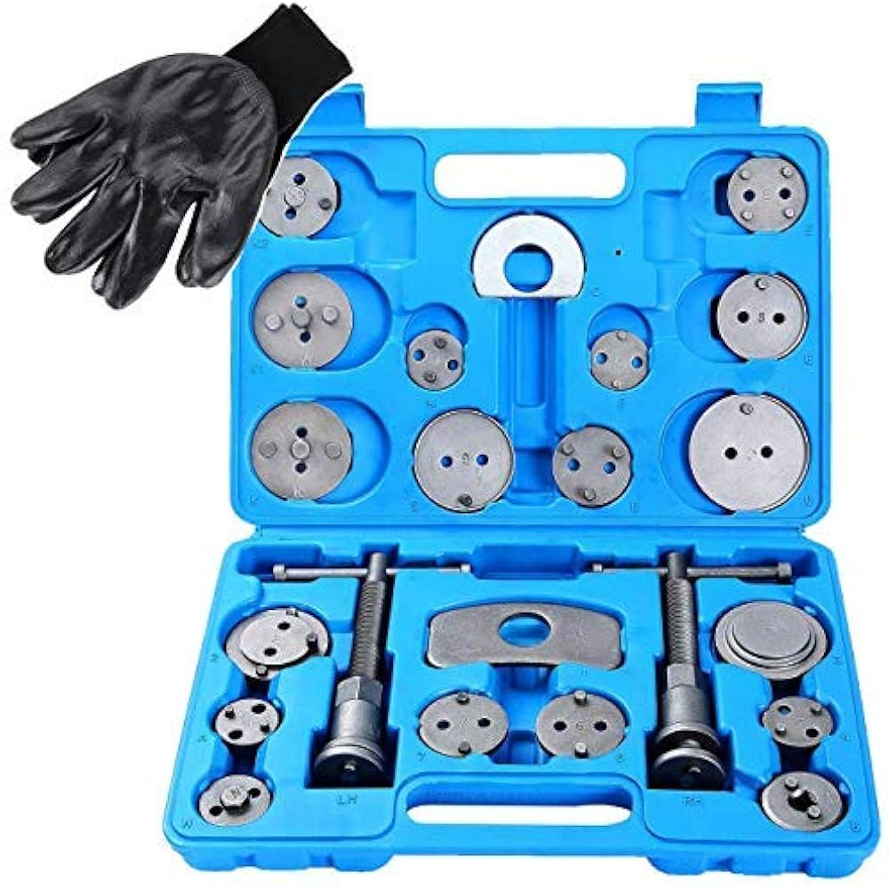 24pcs Heavy Duty Disc Brake Caliper Tool Set And Wind Back Kit For Pad