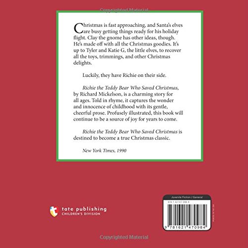 the teddy bear that saved christmas