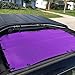 Alien Sunshade Jeep Wrangler Jk & Jku Purple (2007-2018) Front Mesh Sun Shade for Jeep Jk Unlimited - Blocks Uv, Gifts, Wind, Noise - Bikini Jkini Top Cover for Sport, Sport S, Sahara, Rubicon