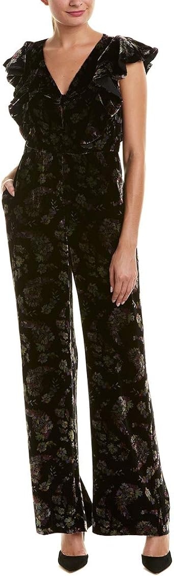 rebecca taylor velvet jumpsuit