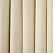 ECLIPSE Kendall Modern Blackout Thermal Rod Pocket Window Curtain for Bedroom or Living Room (1 Panel), 42 X 63, Ivory