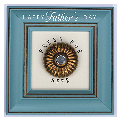 Claire Giles Greeting Cards, Happy Father's Day Card, Press for Beer design Greeting Card for Dad