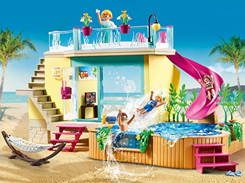 PLAYMOBIL Family Fun 70435 Bungalow mit Pool, ab 4 Jahren – Bild 3