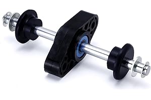 LDNMILES M136109K Exhaust Mount Bushing Assembly Compatible with Peterbilt348 379 388 389 & KenworthT600 680 800 W900, REPLACE M13-6001 M13-1009 CB-2203-73