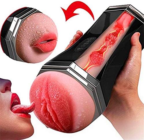 Two Channel Automatic Ma*sturba*tor for Man Blowjob Realistic V*agina S*e*x Machine Male Ma*sturbat*or Adult to*ys for Men