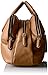 Nine West Esmerelda Satchel, Dark Camel/White/Dark Camel/French Navy/Multi