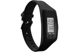 Watch with Pedometer,LCD Display Lightweight Monitor - Sport Smart Watches Calories Counter - for Daily Travel Commute Weeken