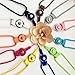 Chris.W 10Pcs Detachable Long Cell Phone Neck Lanyard, 18